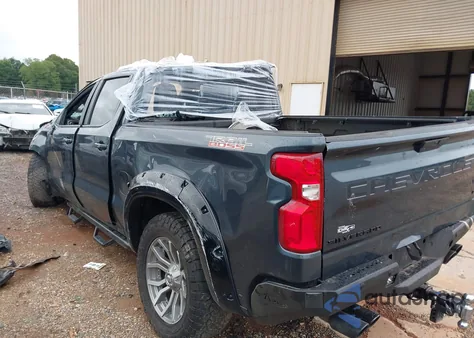 2020 Chevrolet Silverado 1500 4Wd Short Bed Lt Trail Boss z USA, uszkodzony, nr VIN 3GCPYFED3LG412791